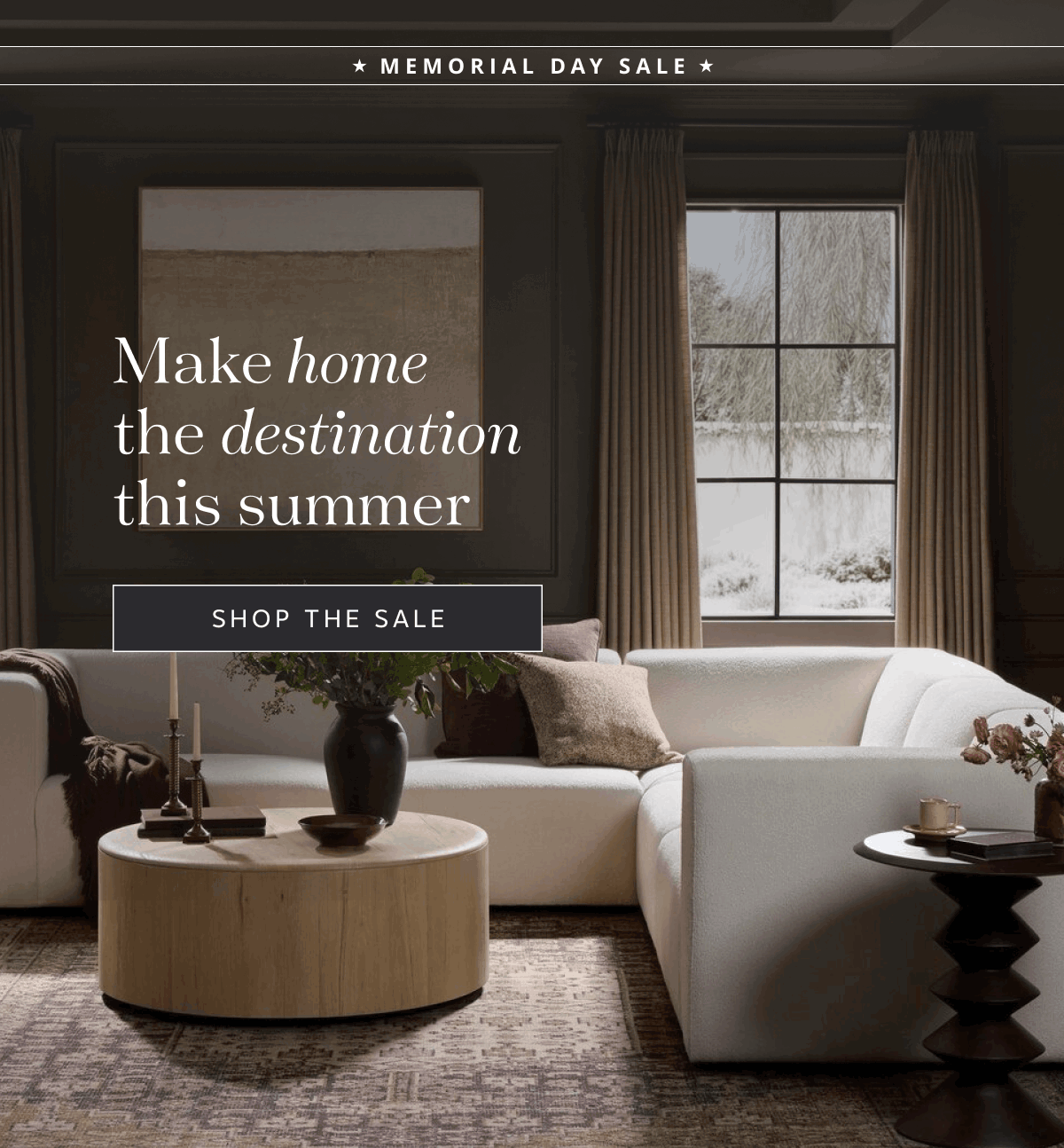 Make home the destination this summer