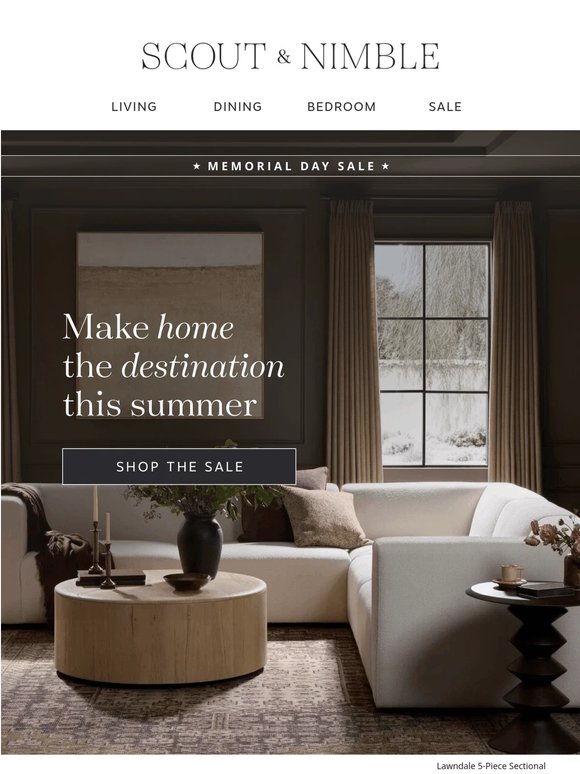 Memorial Day Sale starts now — up to 35% off