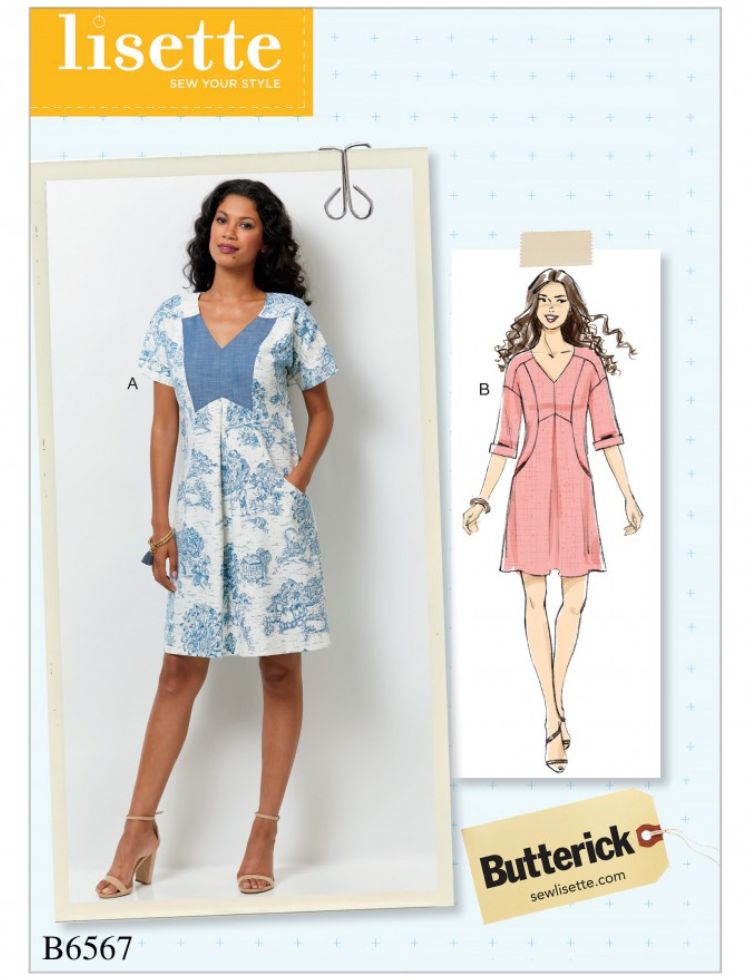 Butterick Paper Sewing Pattern 6567