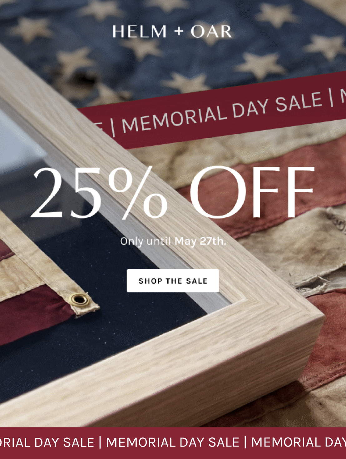 25% Off - Shop The Memorial Day Sale