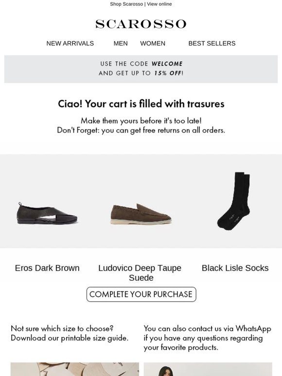 Your Cart Is Waiting! 🛍️