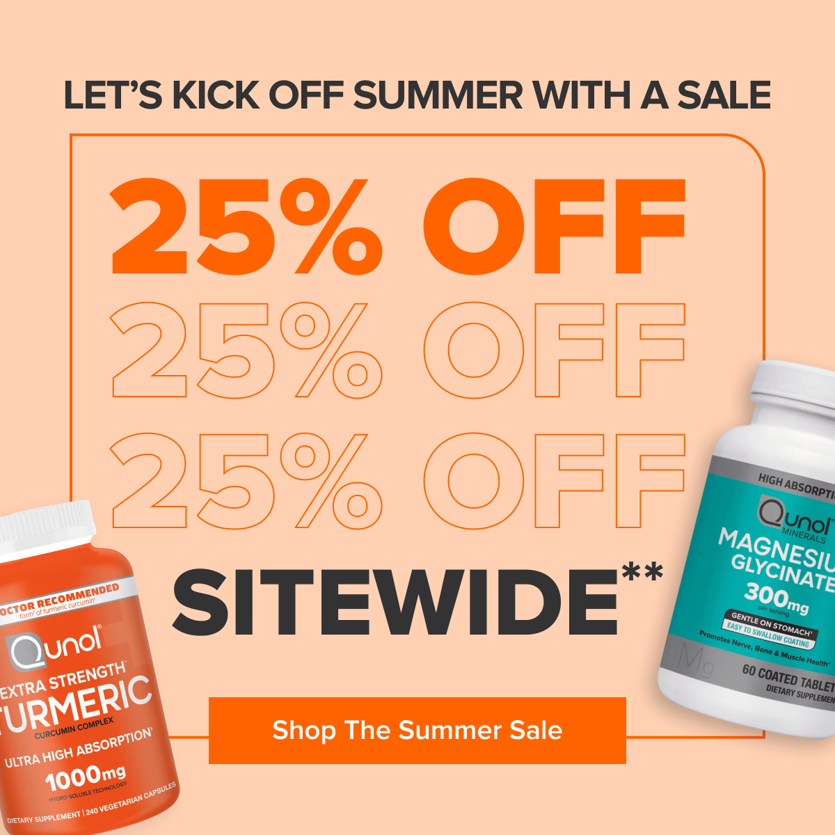 Let's Kick Off Summer With A Sale