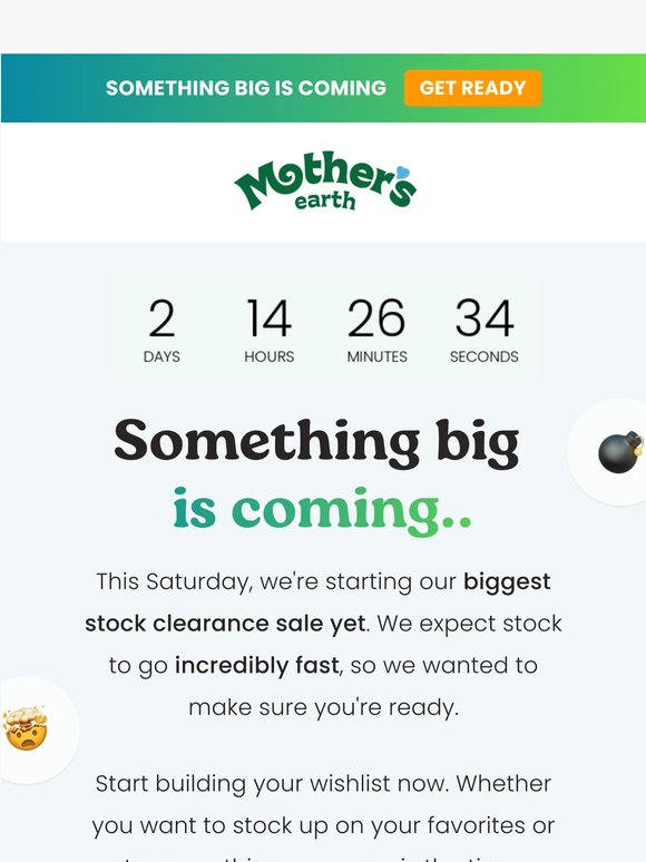 Something big is coming this Saturday 👀