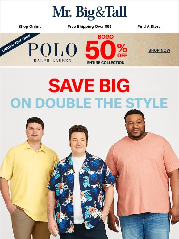 Double up and save!