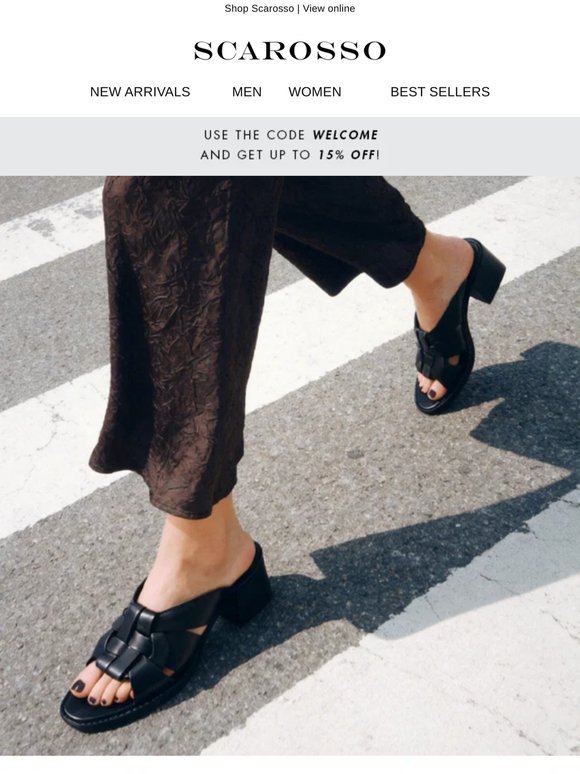 Sandals, a lighter way to dress