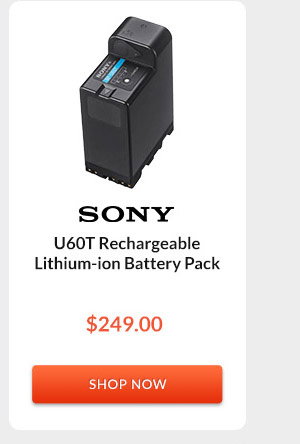 Sony BP-U60T Rechargeable Lithium-ion Battery Pack