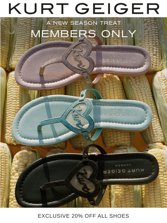 20% Off Shoes | Exclusive To Members