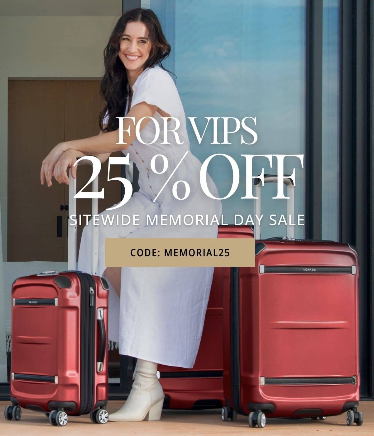For VIPs 25% Off Sitewide