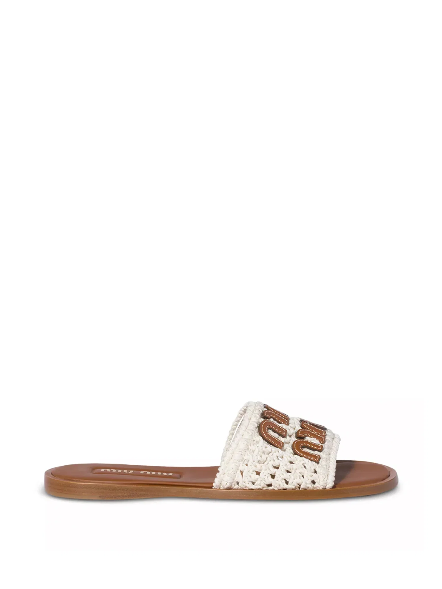 Image of Crochet Slide Sandals