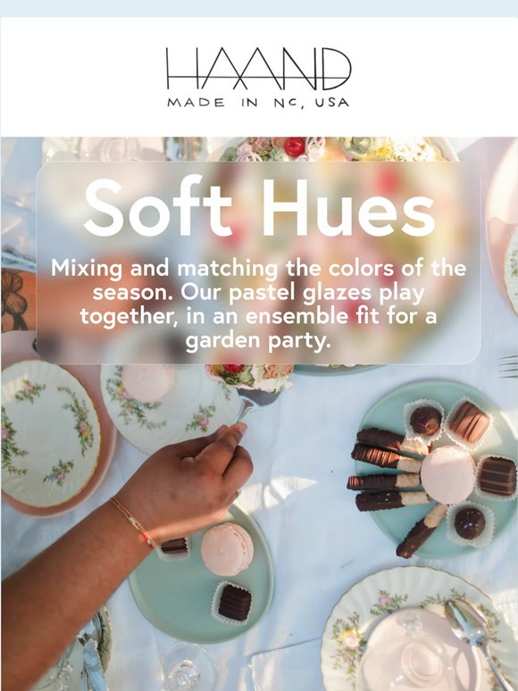 A palette cleanse for your table 🌸