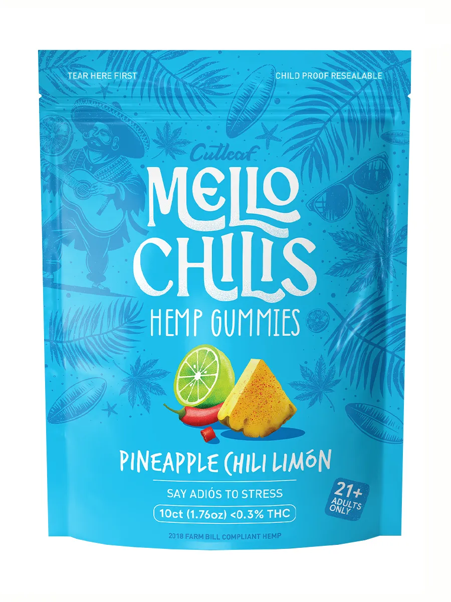Image of Pineapple Chili Limon Mello Chilis Hemp Gummies 10ct