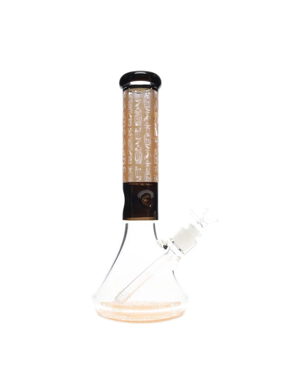 Image of 12" Glyph No Perc Beaker Bong by Diamond Glass