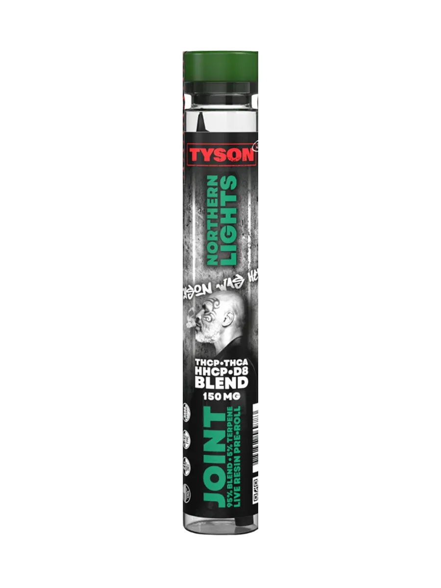 Image of Northern Lights Tyson 2.0 THCP Blend Live Resin Joint Pre-Roll 150mg