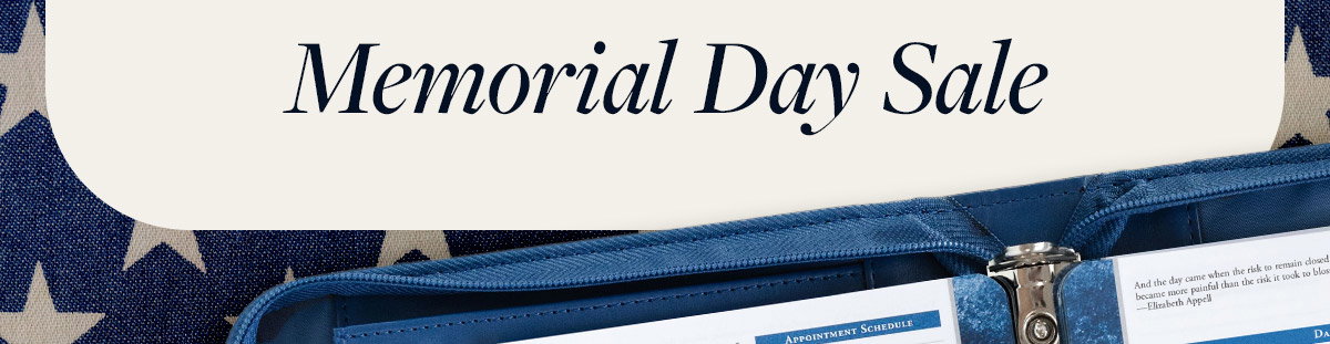 Memorial Day Sale.