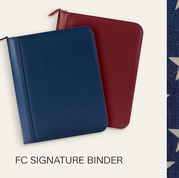 FC Signature Binder.