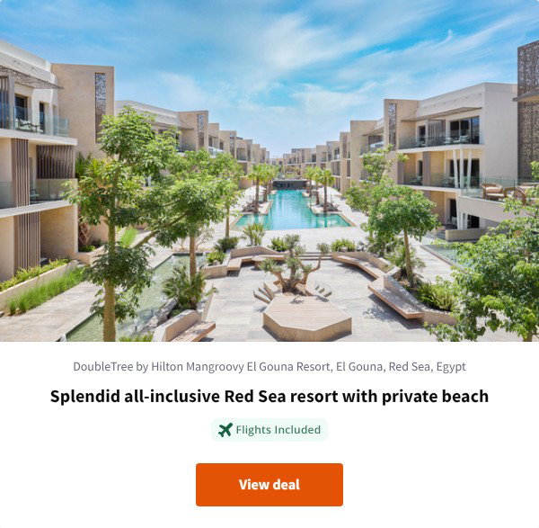 Splendid all-inclusive Red Sea resort with private beach