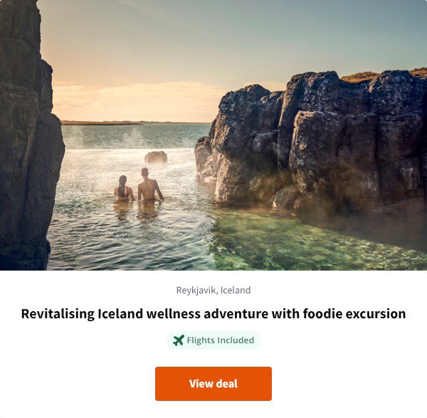 Revitalising Iceland wellness adventure with foodie excursion