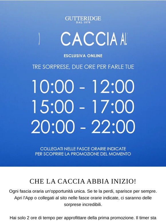 La Caccia al Tesoro è iniziata! 🔎