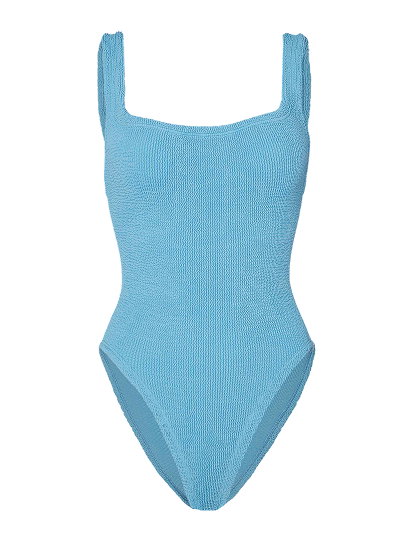 Square Neck Swim Sky Blue