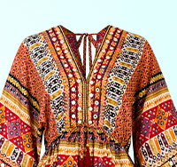 Boho Beach Tunic Dress