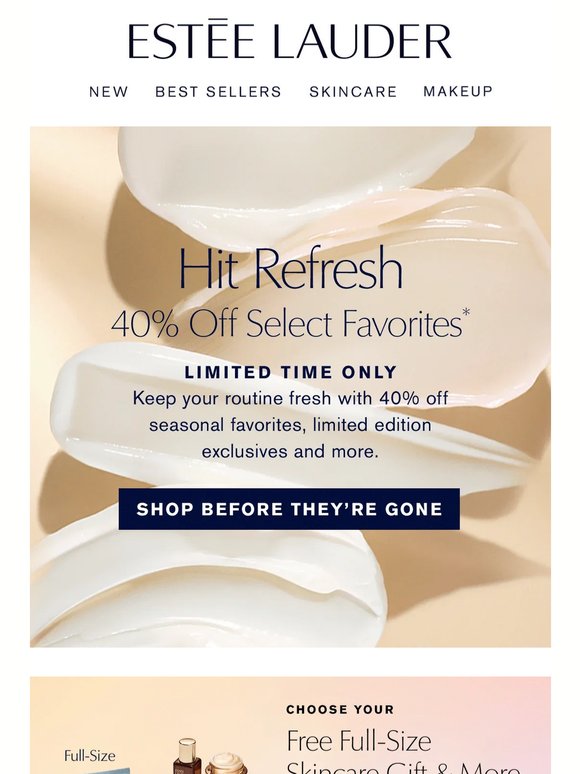 Spring Refresh 🛍️ Up to 40% Off Select Faves