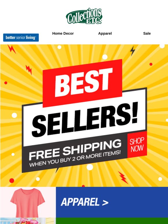 Best Sellers at Great Prices + FREE Shipping on 2+