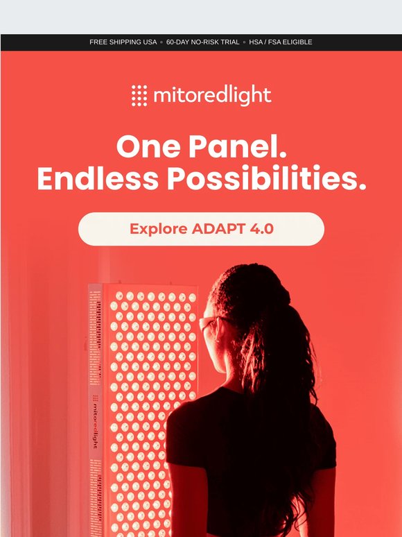 A panel that adapts to your needs 🔴