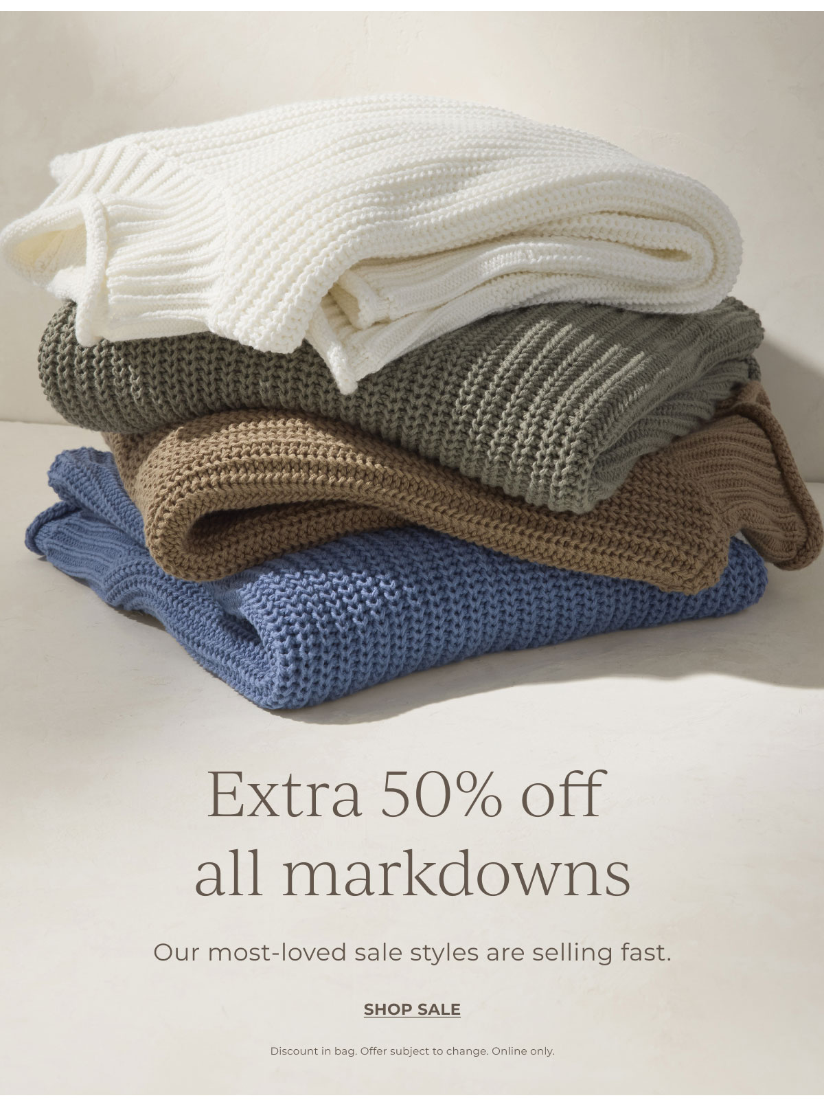 Extra 50% off all Markdowns | Shop Sale