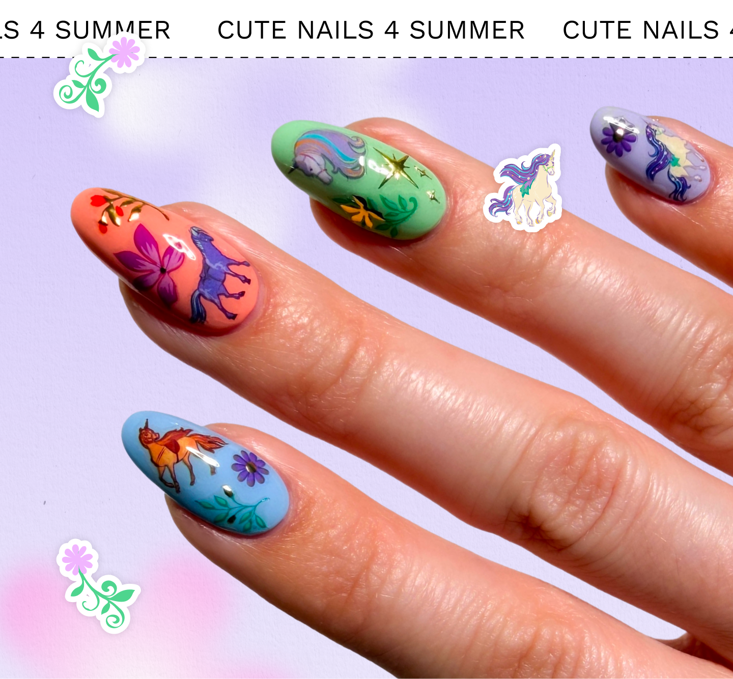 CUTE NAILS 4 SUMMER