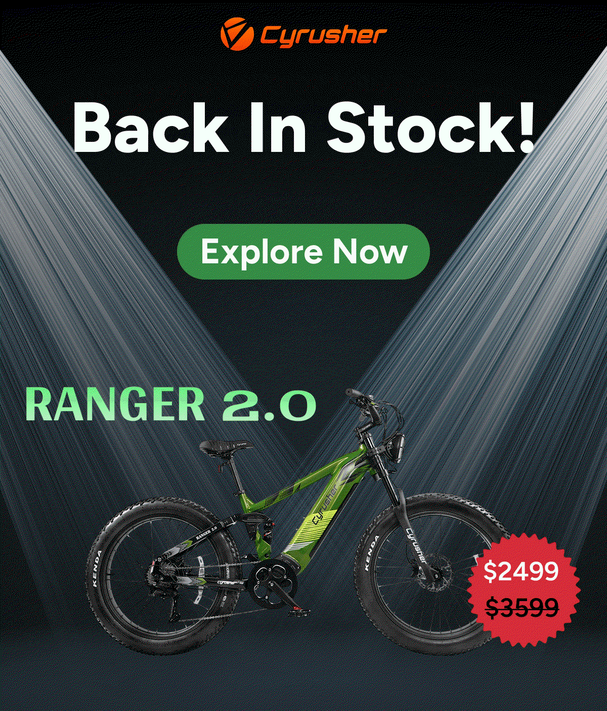 ranger2.0&trax2.0 back in stock