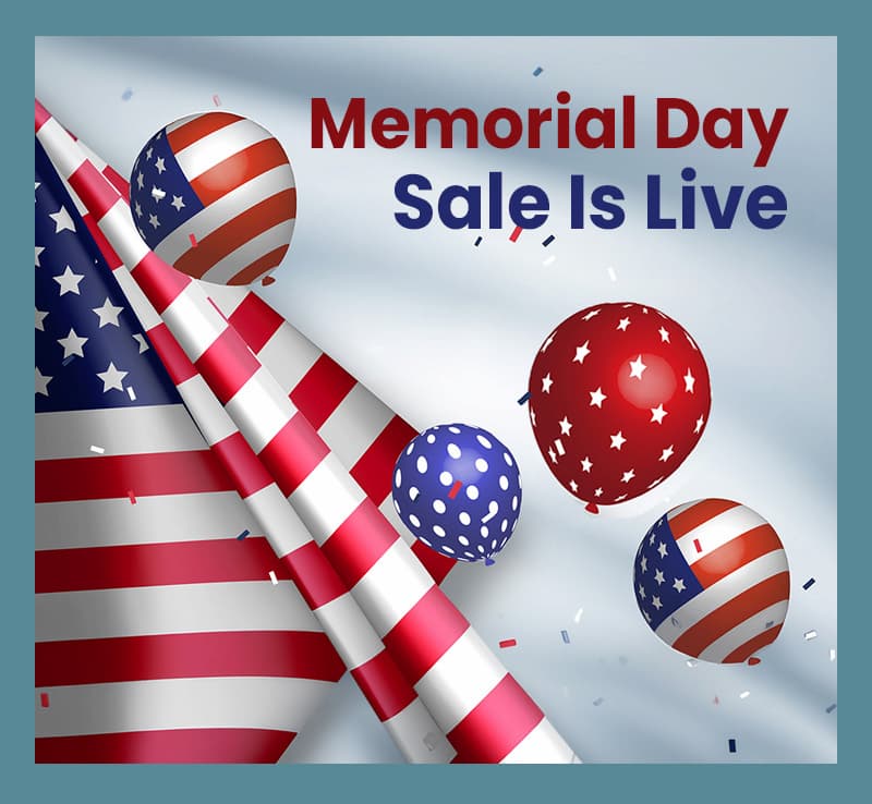 Memorial Day Sale Is Live