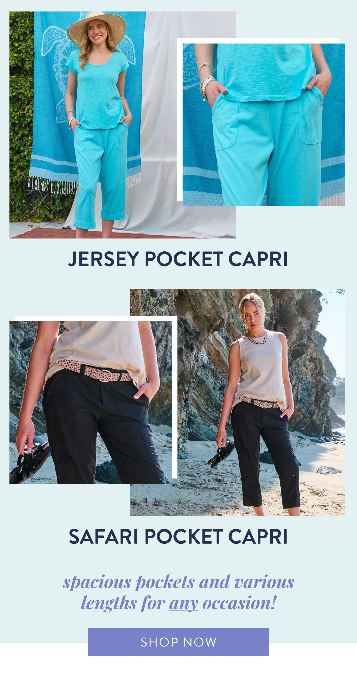Shop Bottoms with Pockets