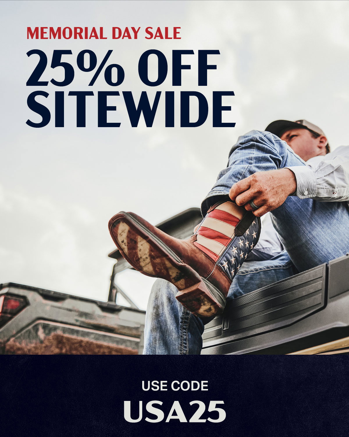 Memorial Day Sale | 25% Off Sitewide | USA25 code SPRING25