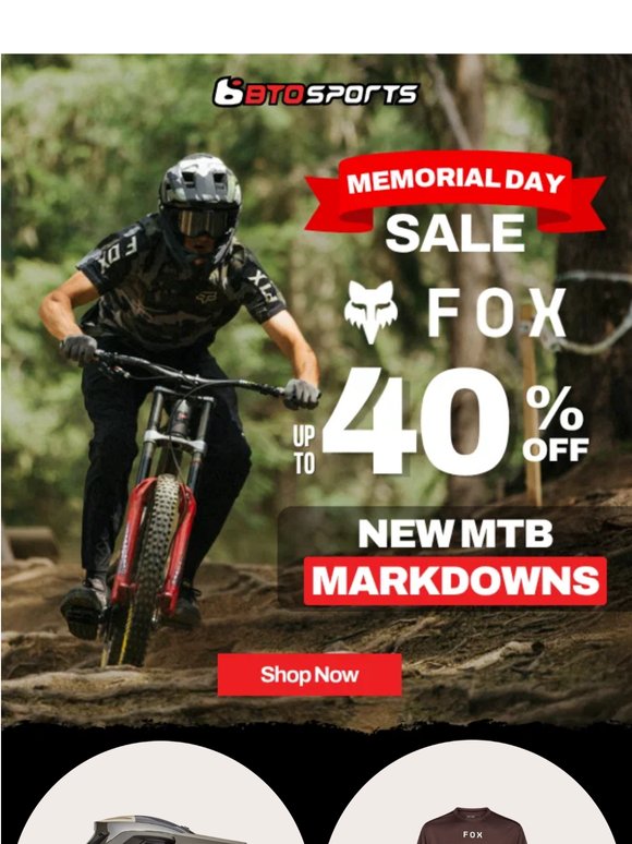 New Fox MTB Markdowns Just Dropped