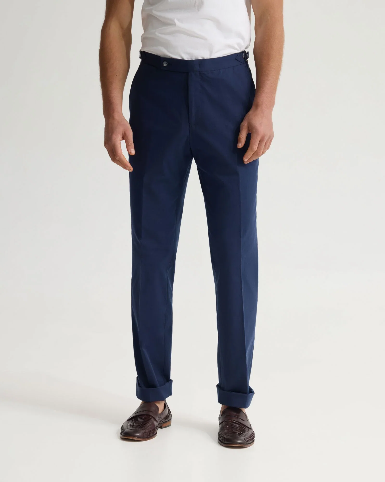 Image of Bryon Pants With Side Tab And Cuff