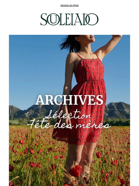 📣 VENTES ARCHIVES : Sélection fête des mères