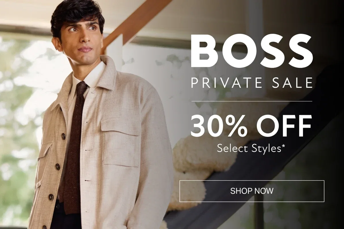 30% OFF:  The  BOSS  Private Sale*