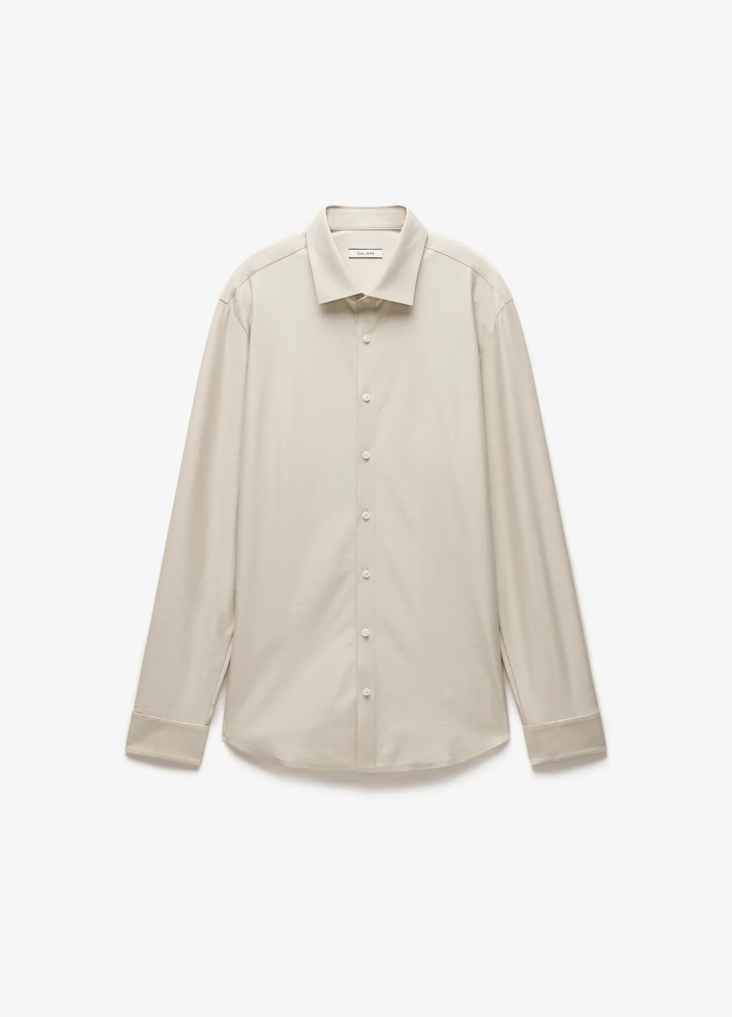 Image of Precision Stretch Twill Shirt Natural