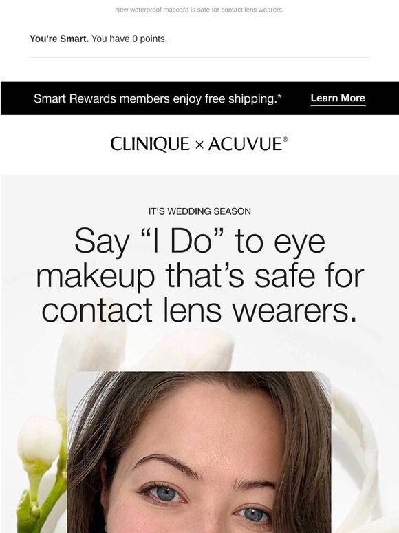 Contact lens wearers. THIS mascara for weddings.