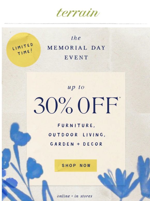 Extra 40% off sale is here! A summer surprise
