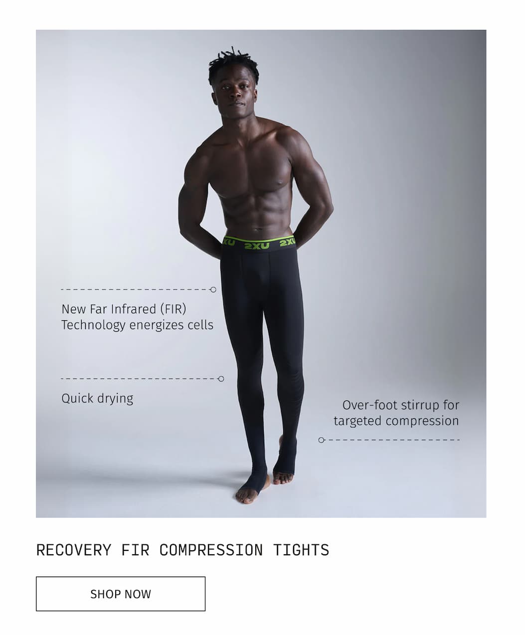 RECOVERY FIR COMPRESSION TIGHTS | SHOP NOW 