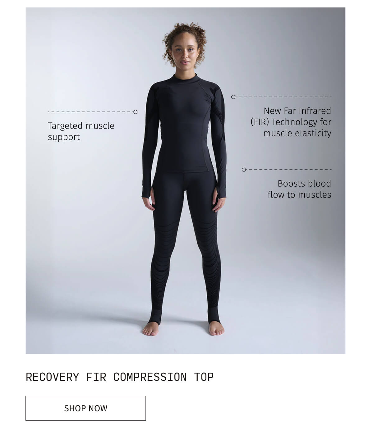 RECOVERY FIR COMPRESSION TOP | SHOP NOW 