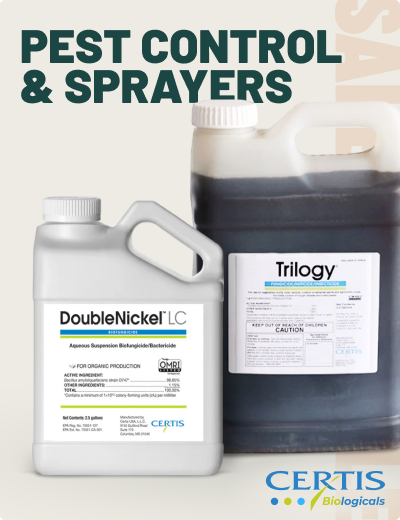 On Sale, apply coupon for discount on pest control and sprayers
