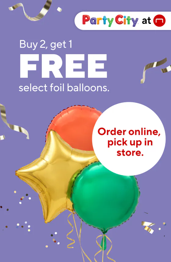 Buy 2, get 1 FREE select foil balloons
$279.99 Sharper Image S-950 heated massage chair
$99.99 Flexispot EC2 40