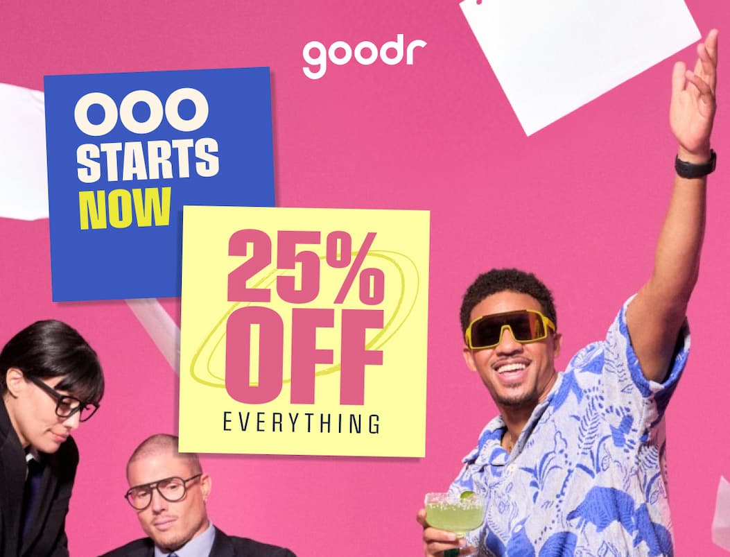 goodr: 25% off Everything, Free Shipping on Orders of $60 or More