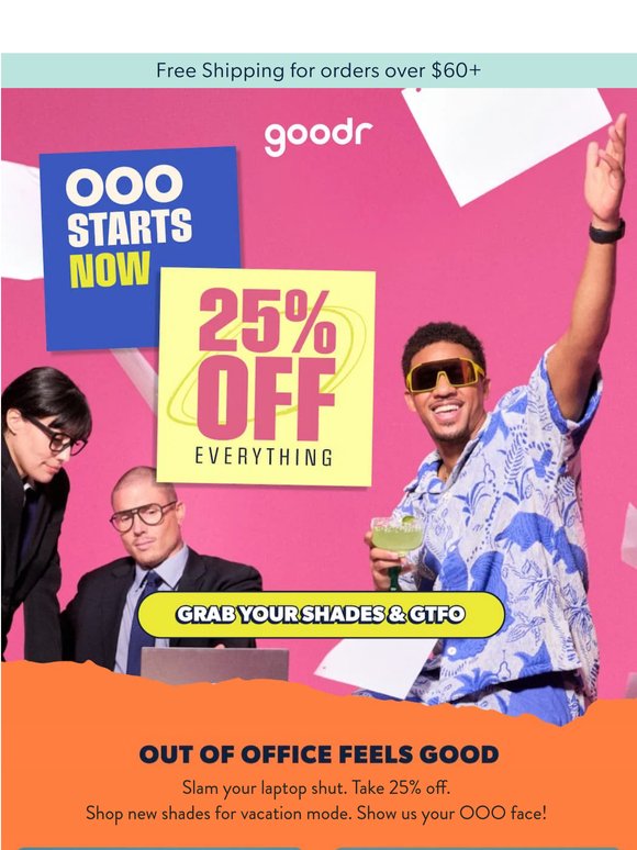 25% Off Everything Starts...Now! 😎