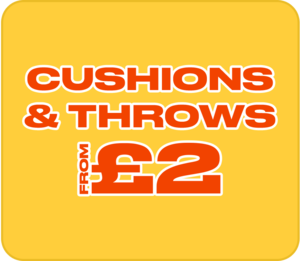 Cushions & Throws from £2