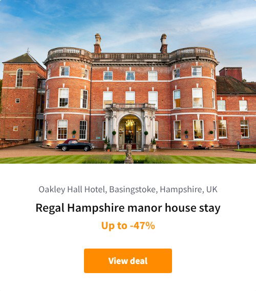 Regal Hampshire manor house stay