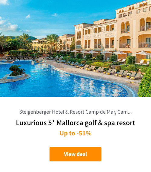 Luxurious 5* Mallorca golf &amp; spa resort