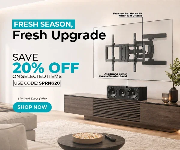 Level Up Your Space This Spring Save 20% OFF on selected items Use Code: SPRNG20
